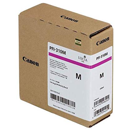 Canon (Original) PFI-310M Pigment Magenta Ink Tank 330ml for TX Models