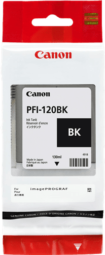 Canon (Original) PFI-120BK BLACK INK FOR TM RANGE - 130ML