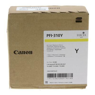 Canon (Original) PFI-310Y Pigment Yellow Ink Tank 330ml for TX Models