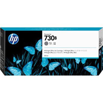 HP 730B 300ml Grey DesignJet Ink Cartridge