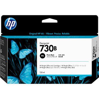 HP 730B 130ml Photo Black DesignJet Ink Cartridge