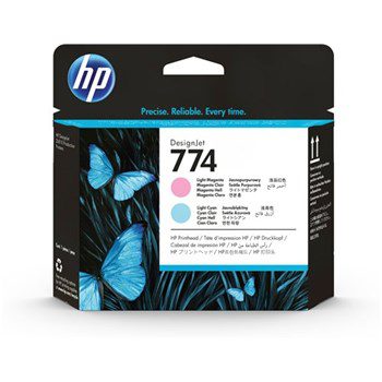 HP 774 Light Magenta/Light Cyan DesignJet Printhead