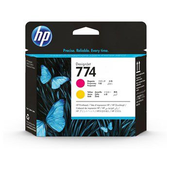 HP 774 Magenta/Yellow DesignJet Printhead