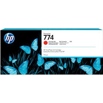 HP 774 775-ml Chromatic Red DesignJet Ink Cartridge